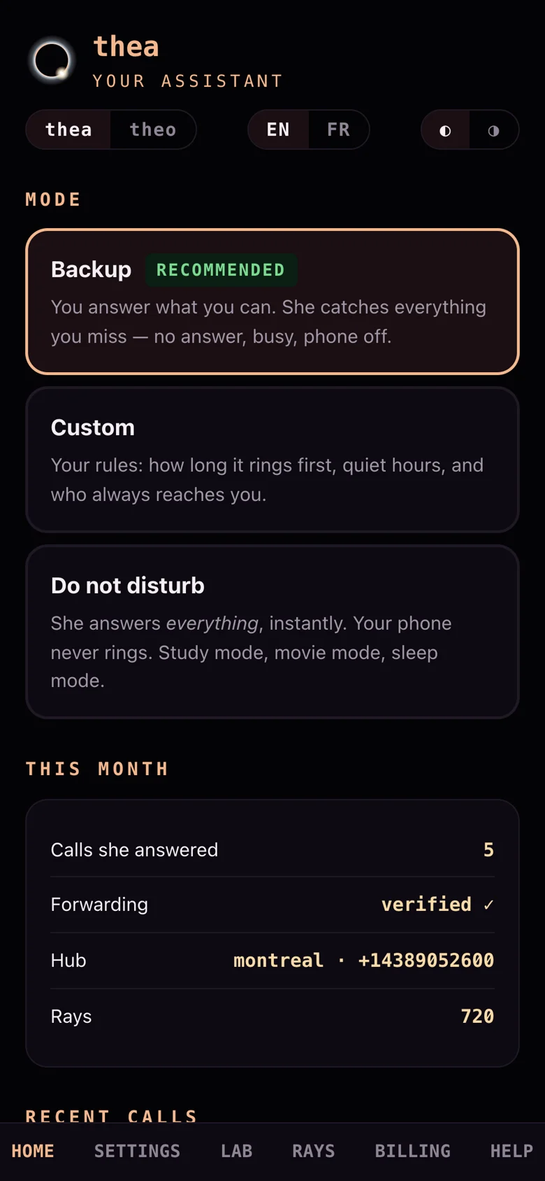 Who answers, and when