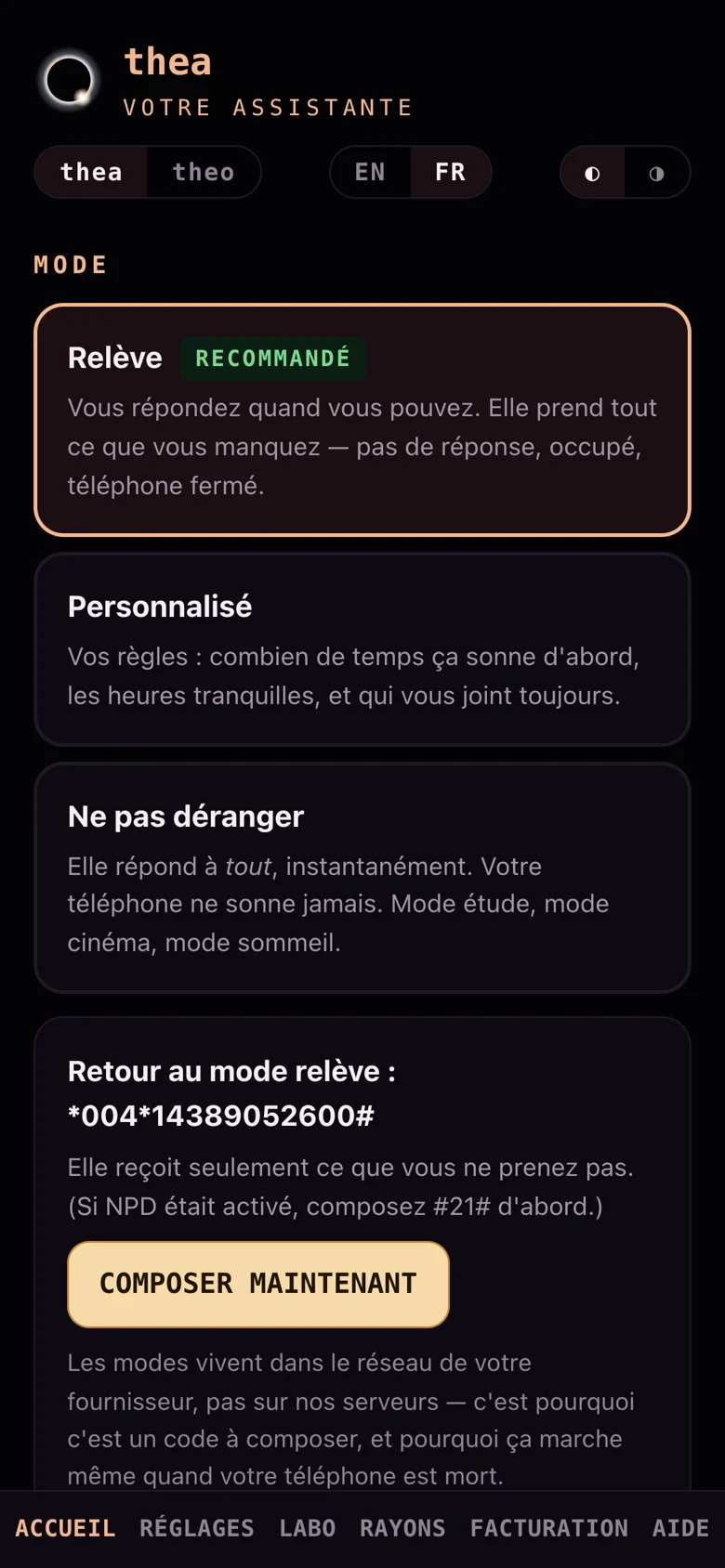 Qui répond, et quand